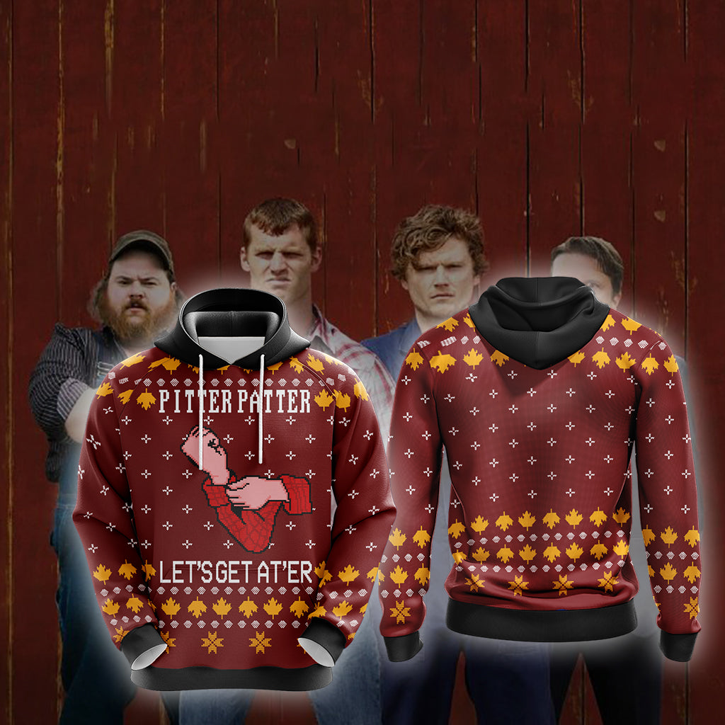 Letterkenny Knitting Style Unisex 3D T-shirt Hoodie