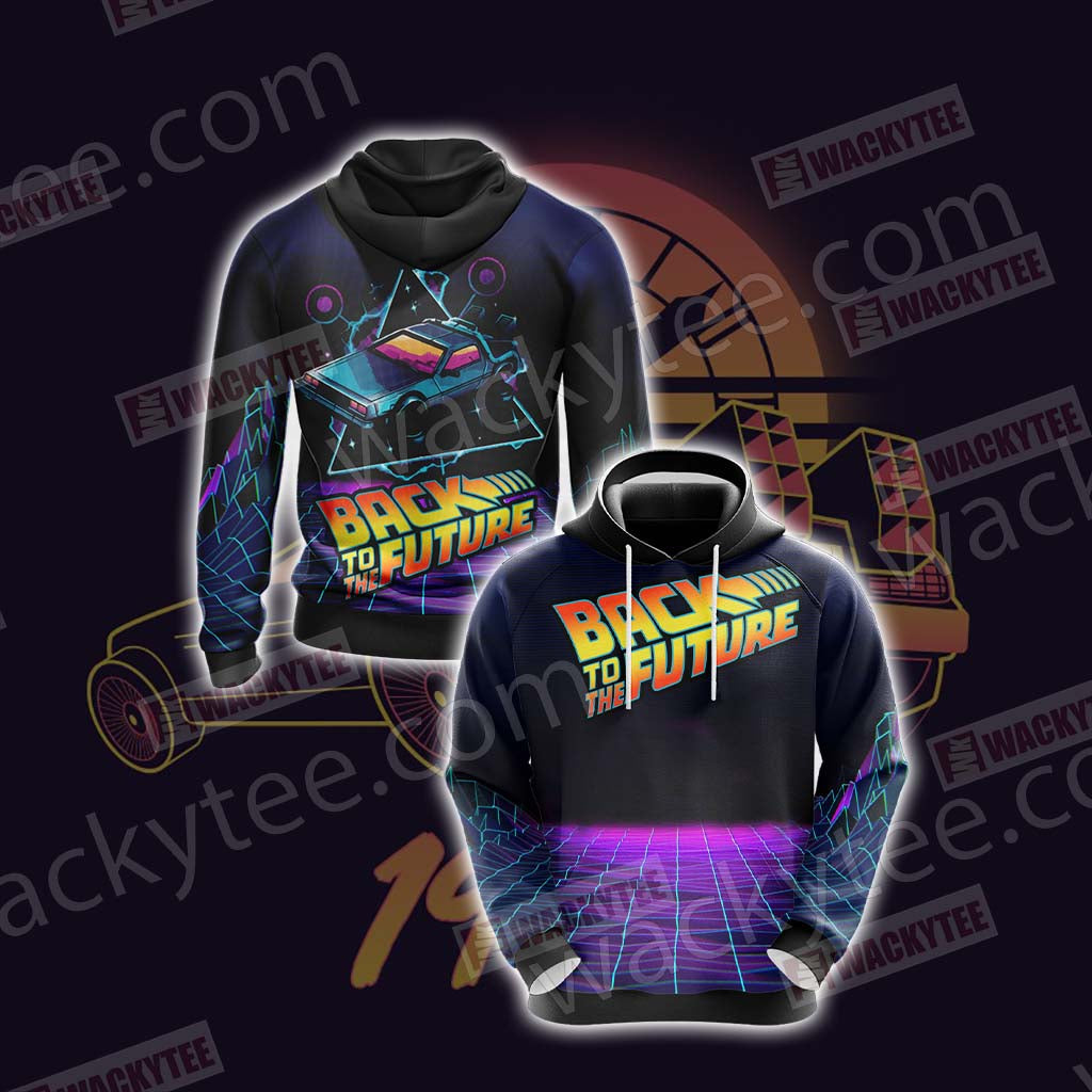 Back To The Future Unisex 3D T-shirt Hoodie