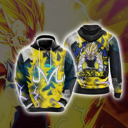 Dragon Ball - Majin Vegeta New Unisex 3D T-shirt Hoodie