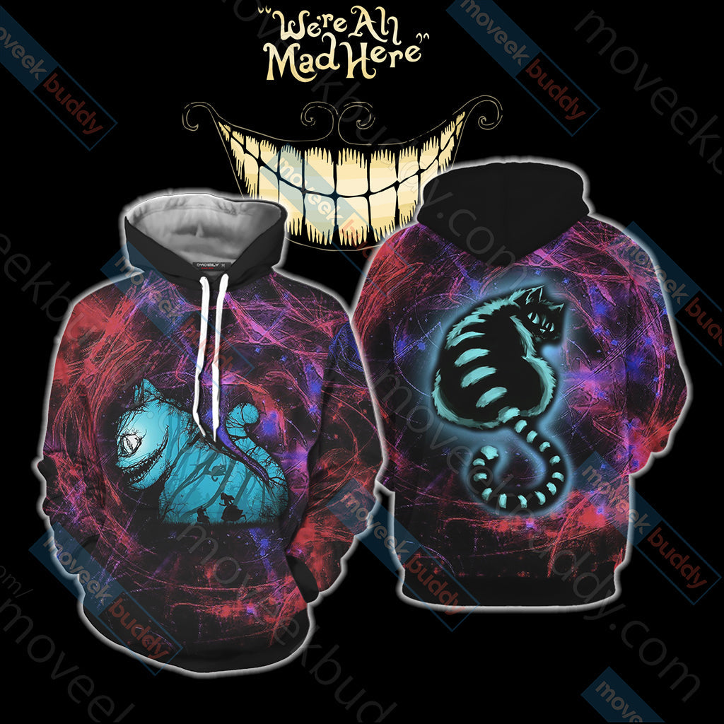 Alice In Wonderland Unisex 3D T-shirt Hoodie