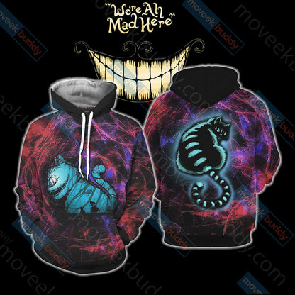 Alice In Wonderland Unisex 3D T-shirt Hoodie