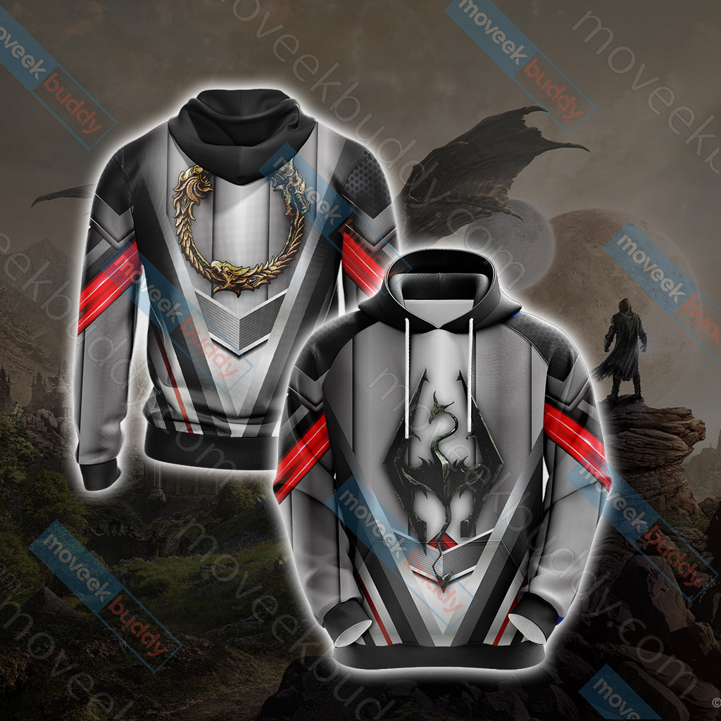 The Elder Scrolls New Style Unisex 3D T-shirt Hoodie