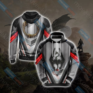 The Elder Scrolls New Style Unisex 3D T-shirt Hoodie S 