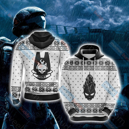 Halo ODST symbol Unisex 3D T-shirt Hoodie