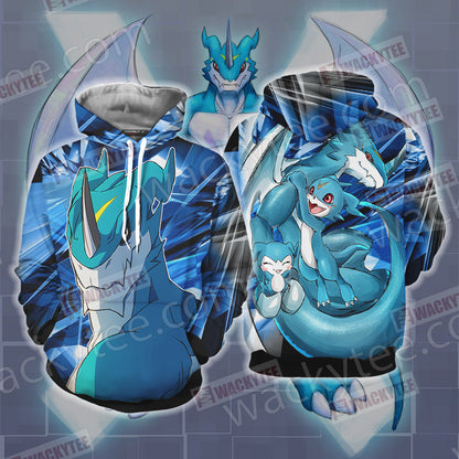 Digimon ExVeemon Unisex 3D T-shirt Hoodie