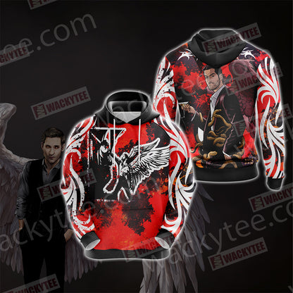 Lucifer New Version Unisex 3D T-shirt Hoodie