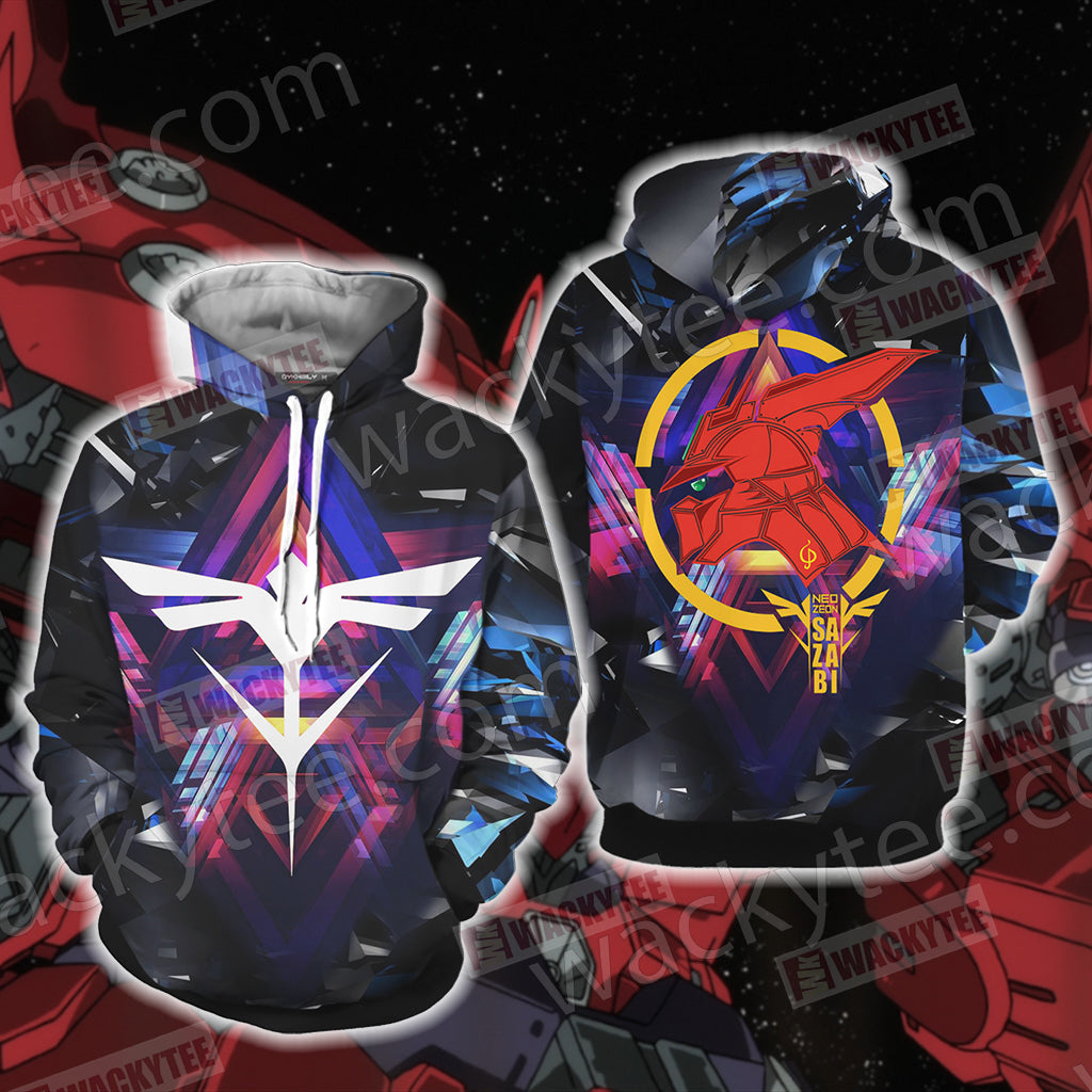 Neo Zeon - Gundam Unisex 3D T-shirt Hoodie