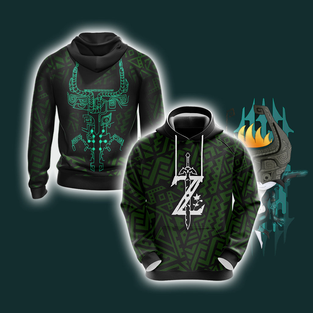The Legend of Zelda - Midna New Look Unisex 3D T-shirt Hoodie