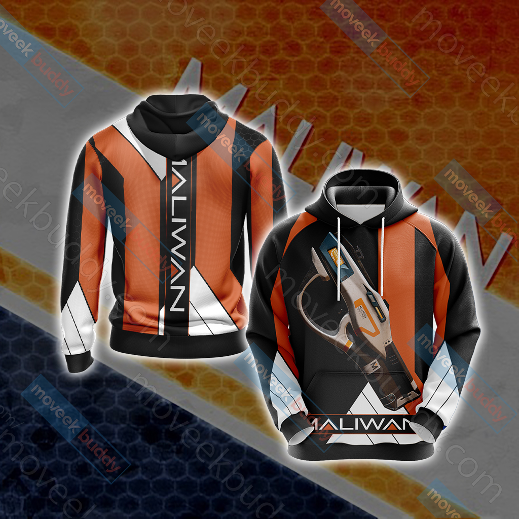Maliwan Borderlands Unisex 3D T-shirt Hoodie