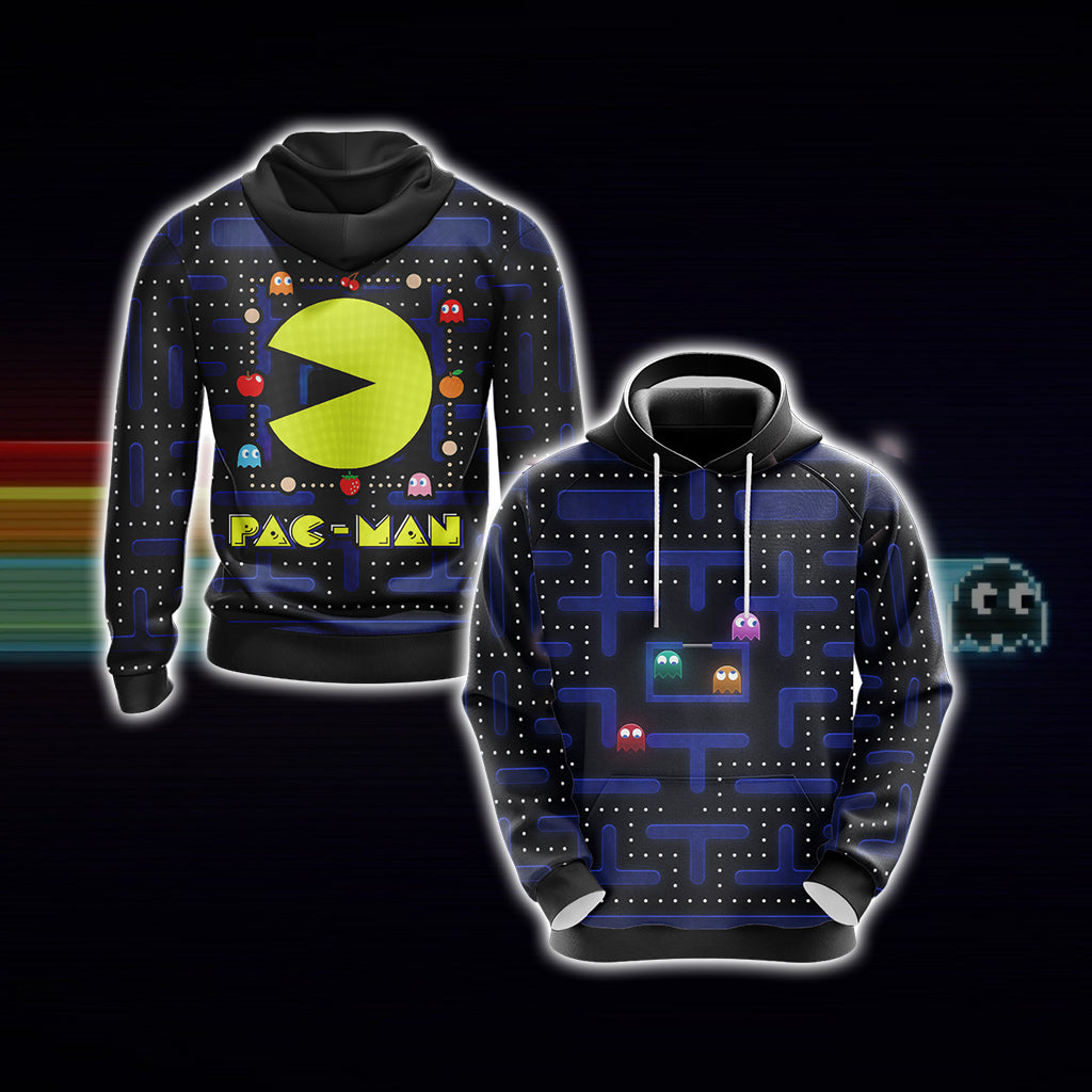 Pacman Unisex 3D T-shirt Hoodie
