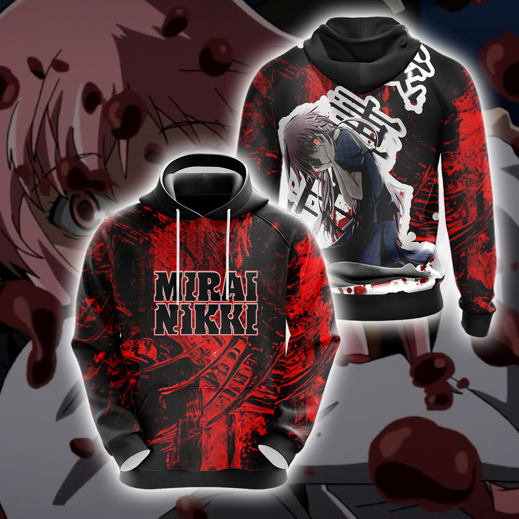 Future Diary - Mirai Nikki New Look Unisex 3D T-shirt Hoodie