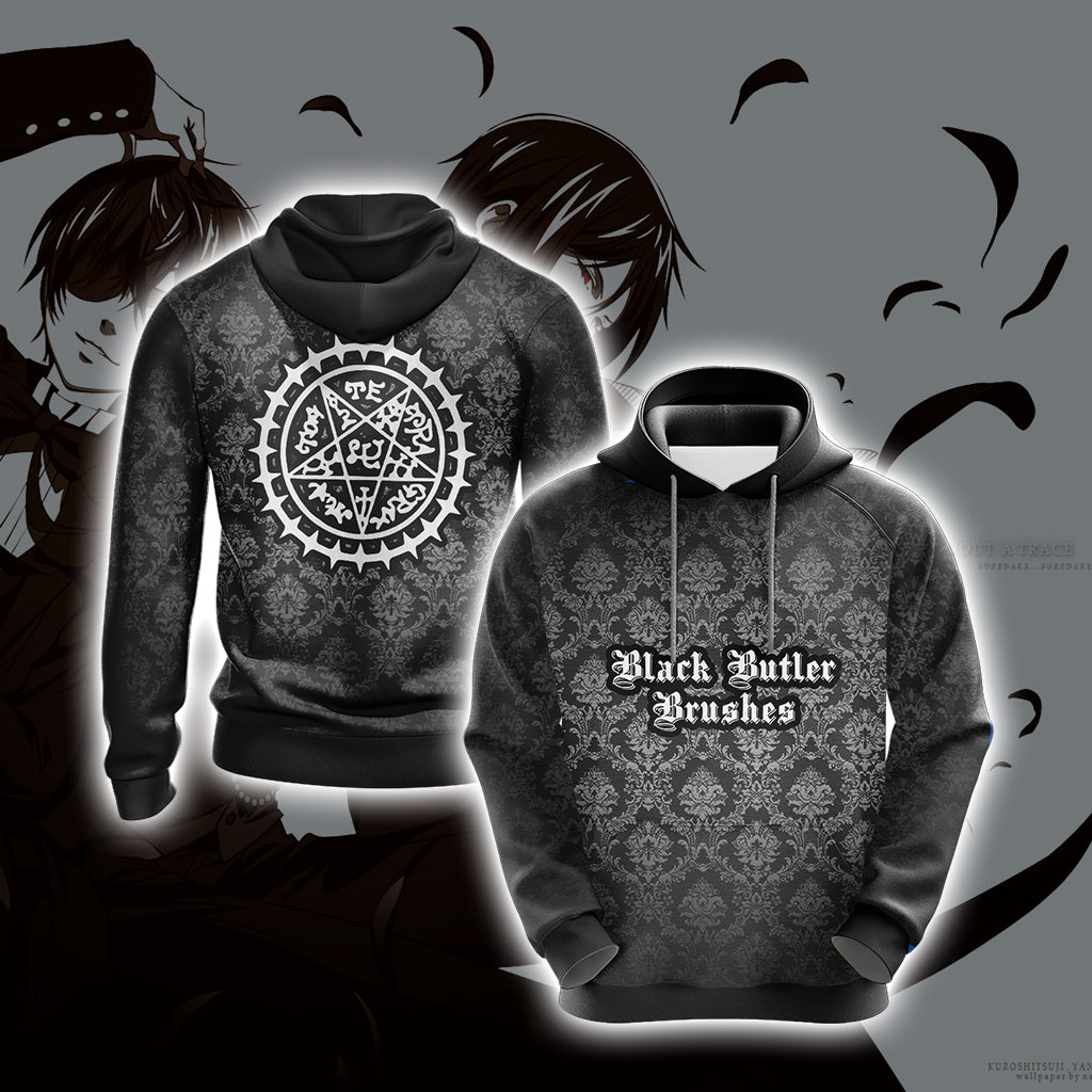 Kuroshitsuji Unisex 3D T-shirt Hoodie