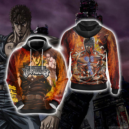 Fist of the North Star Kenshiro New Unisex 3D T-shirt Hoodie