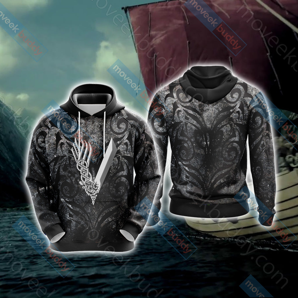 Vikings History Unisex 3D T-shirt Hoodie