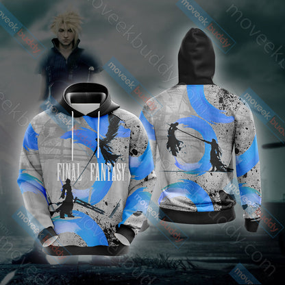 Final Fantasy VII - Cloud vs Sephiroth Unisex 3D T-shirt Hoodie
