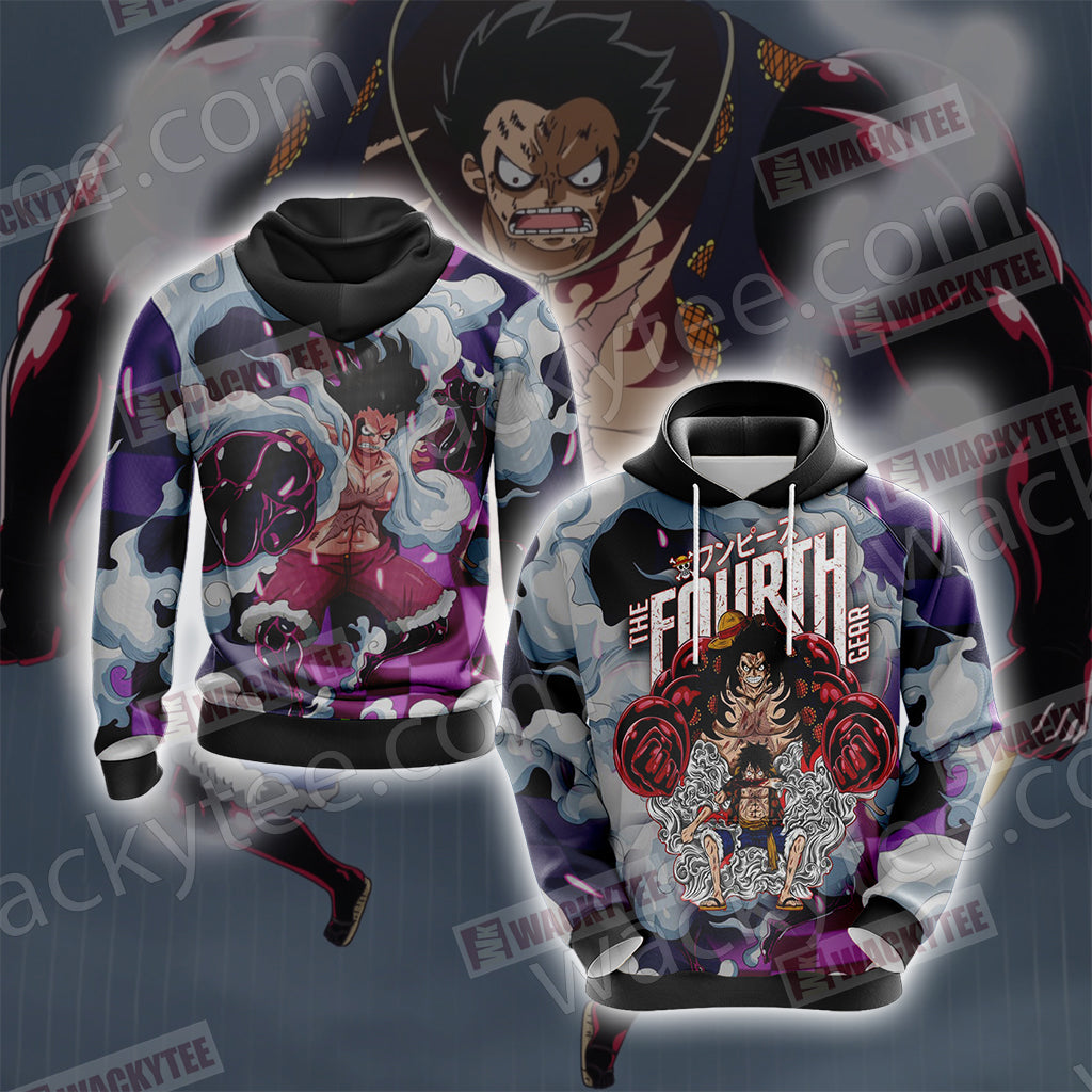 One Piece - Luffy Gear 4 Unisex 3D T-shirt Hoodie