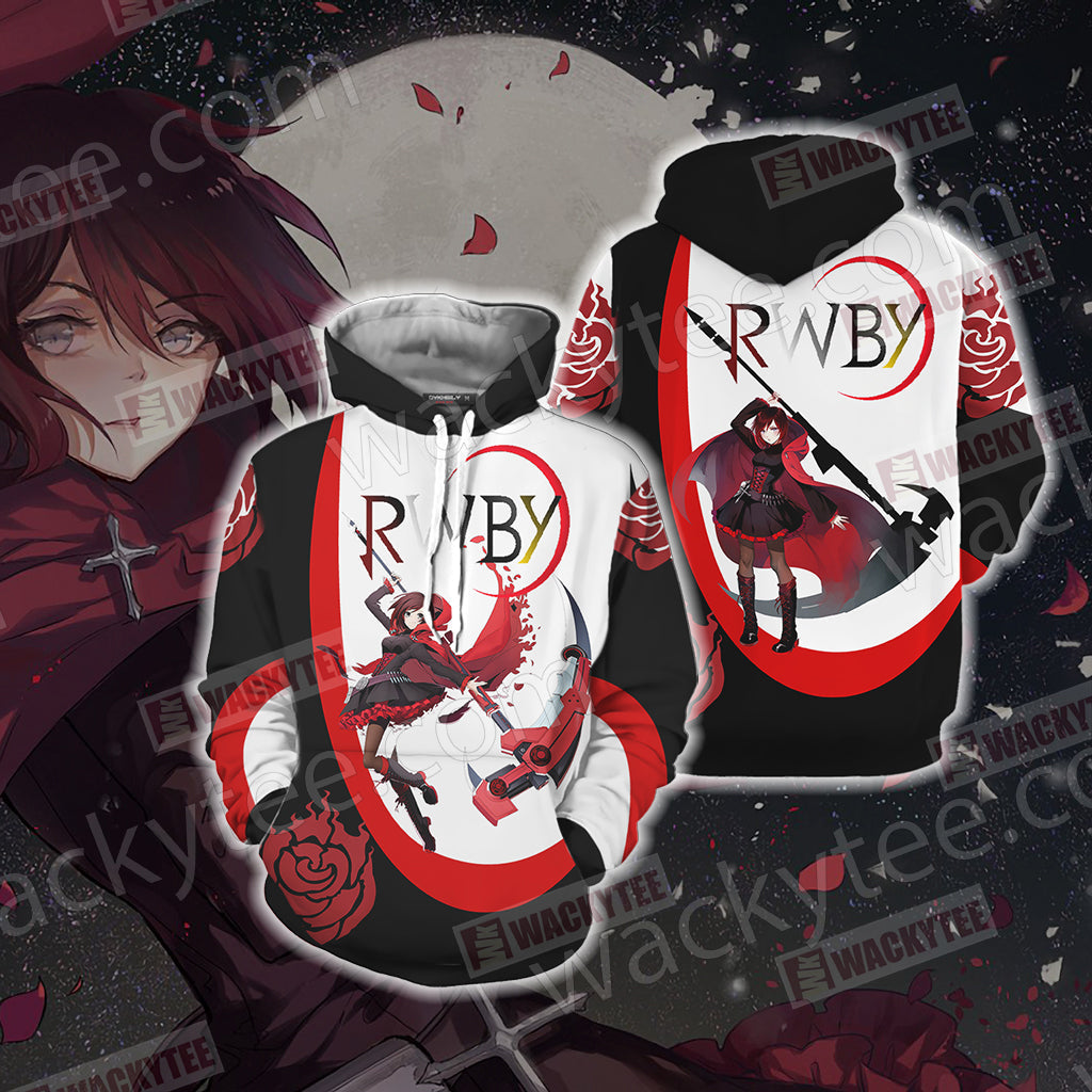 RWBY - Ruby Rose New Unisex 3D T-shirt Hoodie
