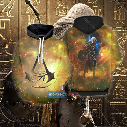 Assassin's Creed Origins Bayek Cosplay Unisex 3D T-shirt Hoodie