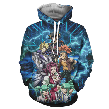 Yu-Gi-Oh! 5D's Unisex 3D T-shirt