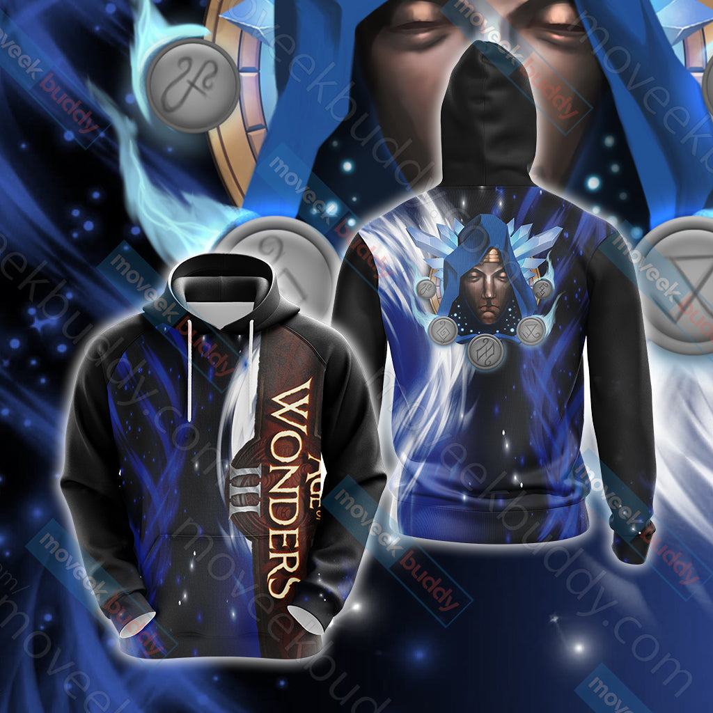 Age of Wonders - Sorcerer Unisex 3D T-shirt Hoodie