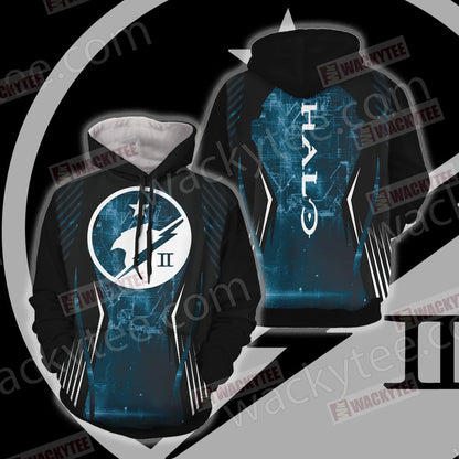 Halo - Blue Team Unisex 3D T-shirt Hoodie