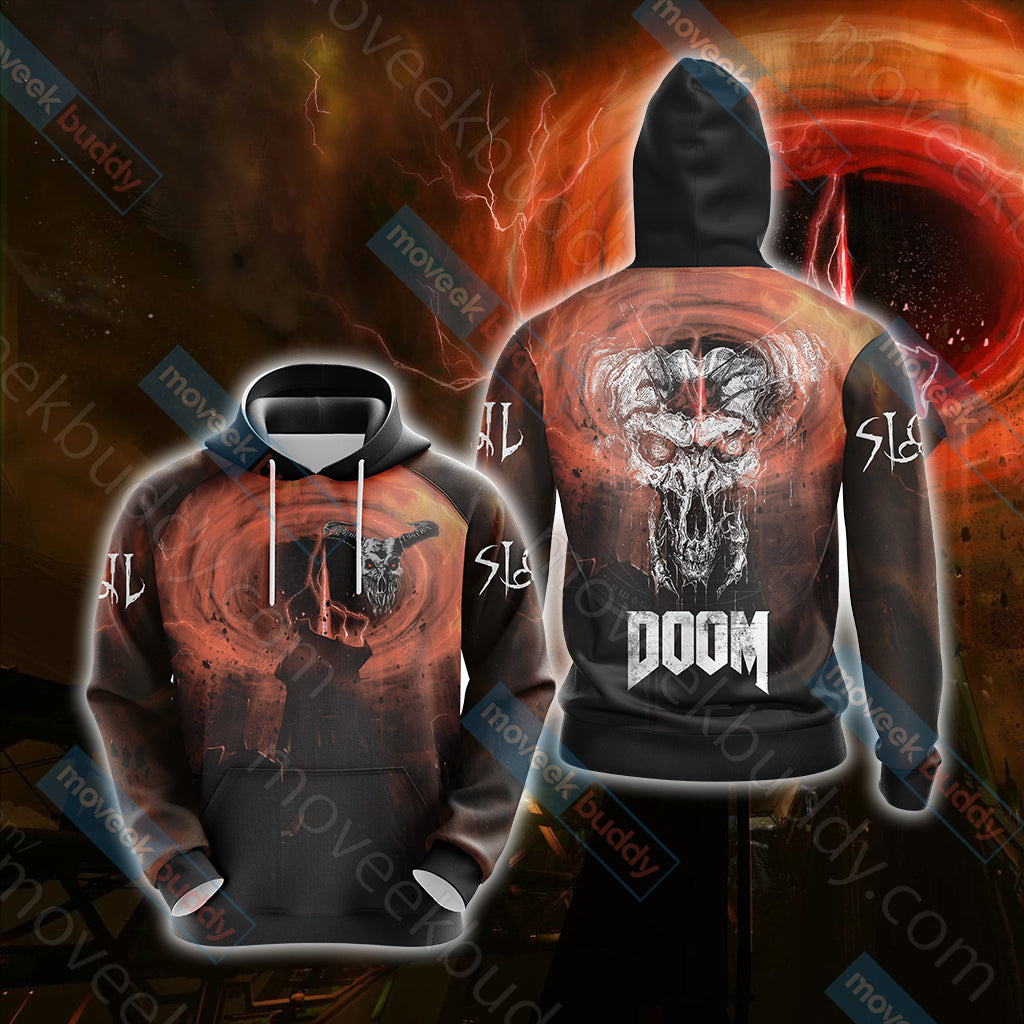 Doom - Icon of Sin Unisex 3D T-shirt Hoodie
