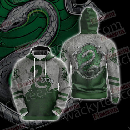 Slytherin House Harry Potter New Version Unisex 3D T-shirt Hoodie