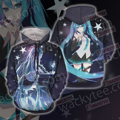Hatsune Miku Unisex 3D T-shirt Hoodie