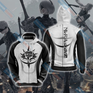 NieR: Automata Unisex 3D T-shirt Hoodie S 