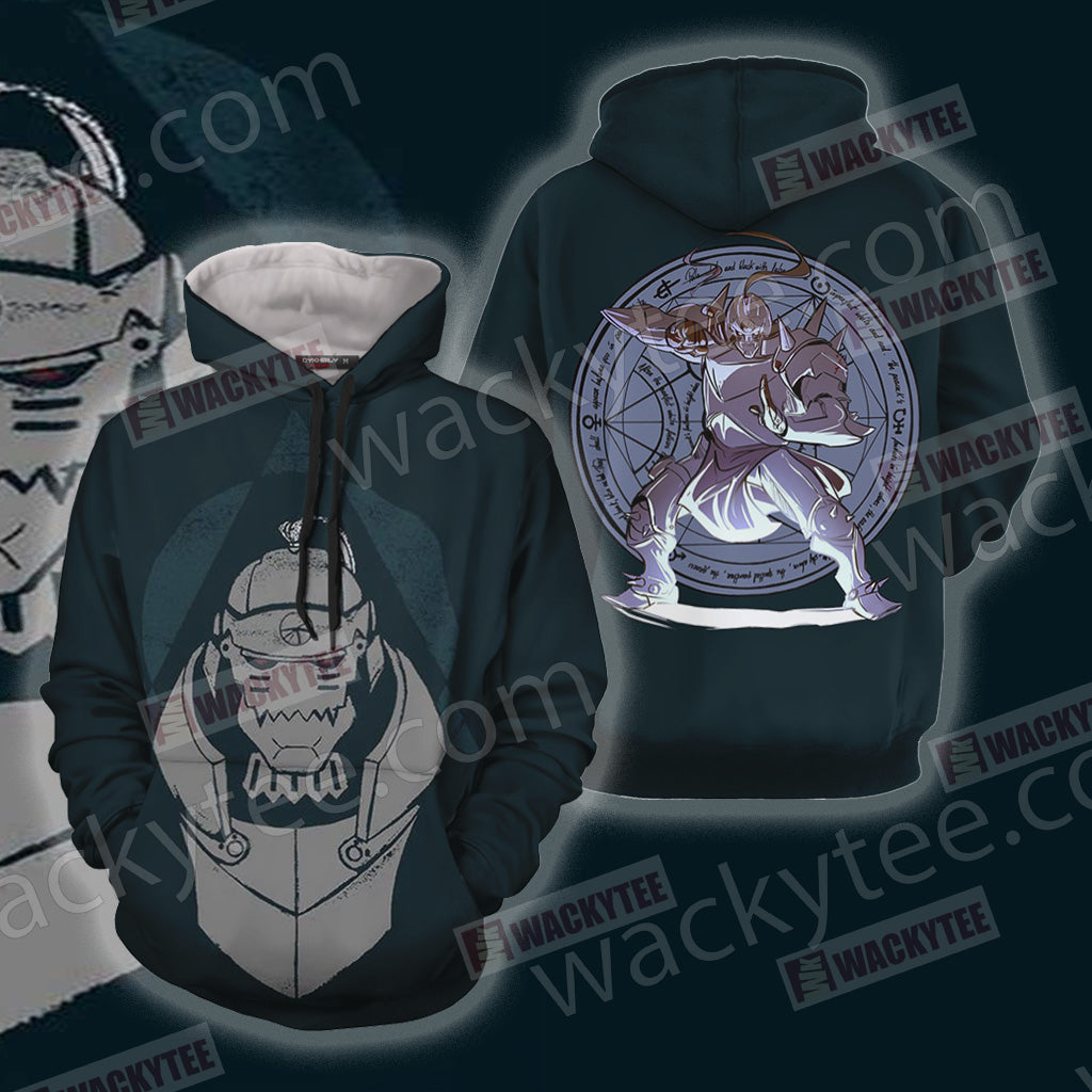 Fullmetal Alchemist Alphonse Elric 3D T-shirt Hoodie