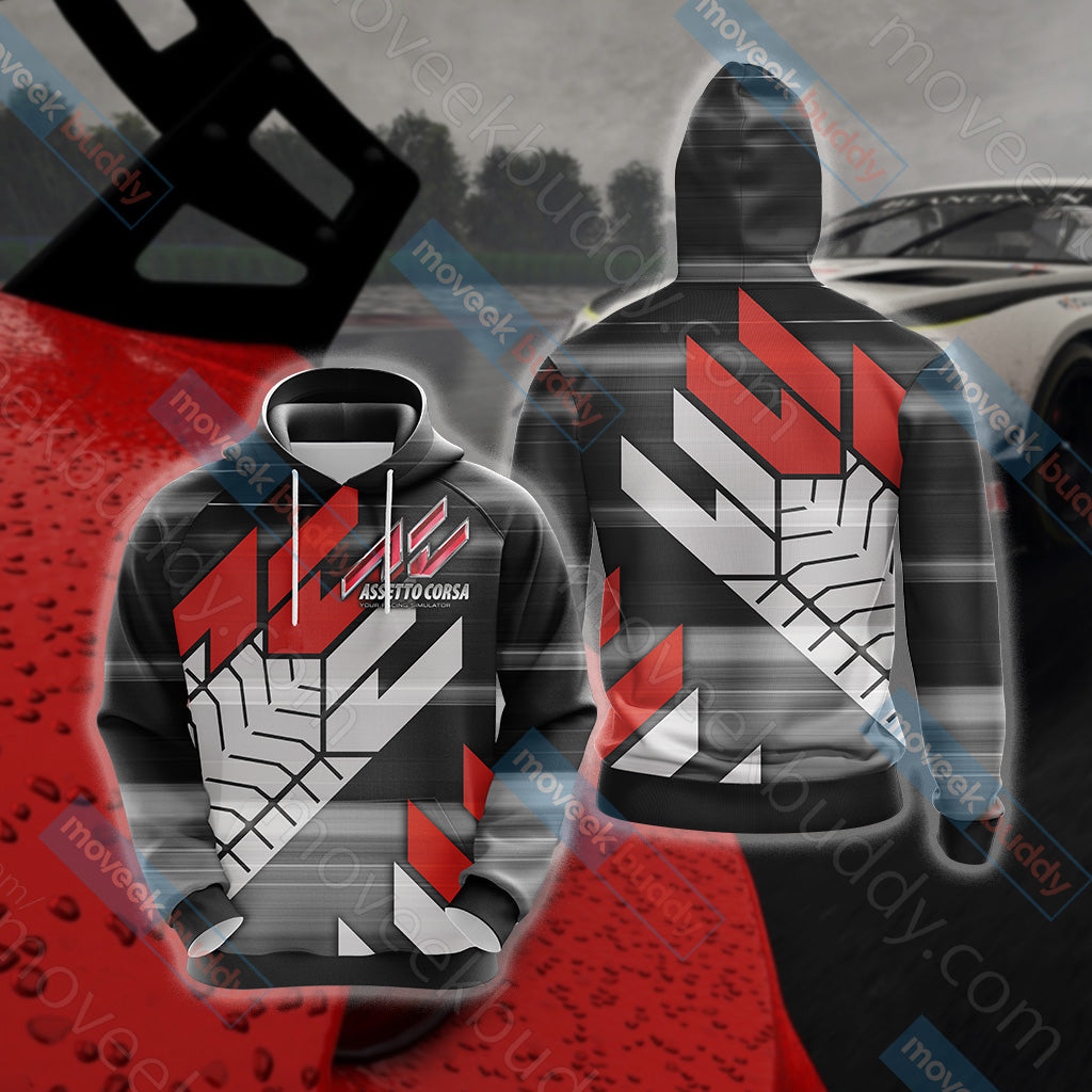 Assetto Corsa Unisex 3D T-shirt Hoodie