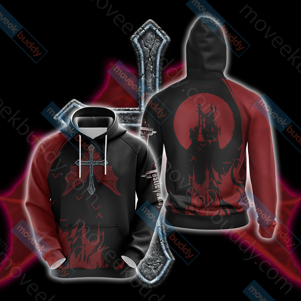 Castlevania-Vampire Cross Unisex 3D T-shirt Hoodie