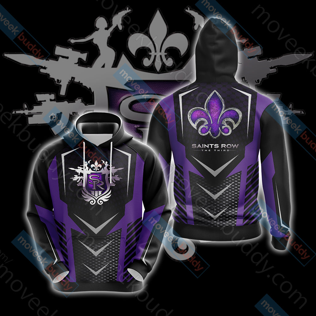 Saints Row New Unisex 3D T-shirt Hoodie