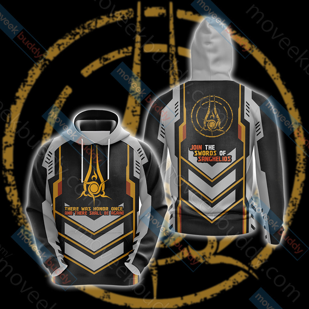 Halo - Swords of Sanghelios Unisex 3D T-shirt Hoodie