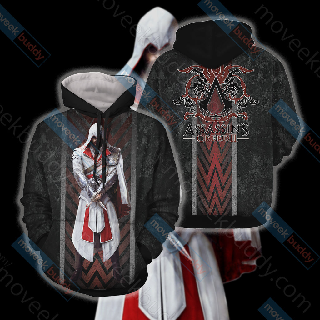 Assassin's Creed: Ezio Auditore New Unisex 3D T-shirt Hoodie