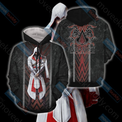 Assassin's Creed: Ezio Auditore New Unisex 3D T-shirt Hoodie
