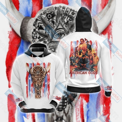 American Gods Unisex 3D T-shirt Hoodie