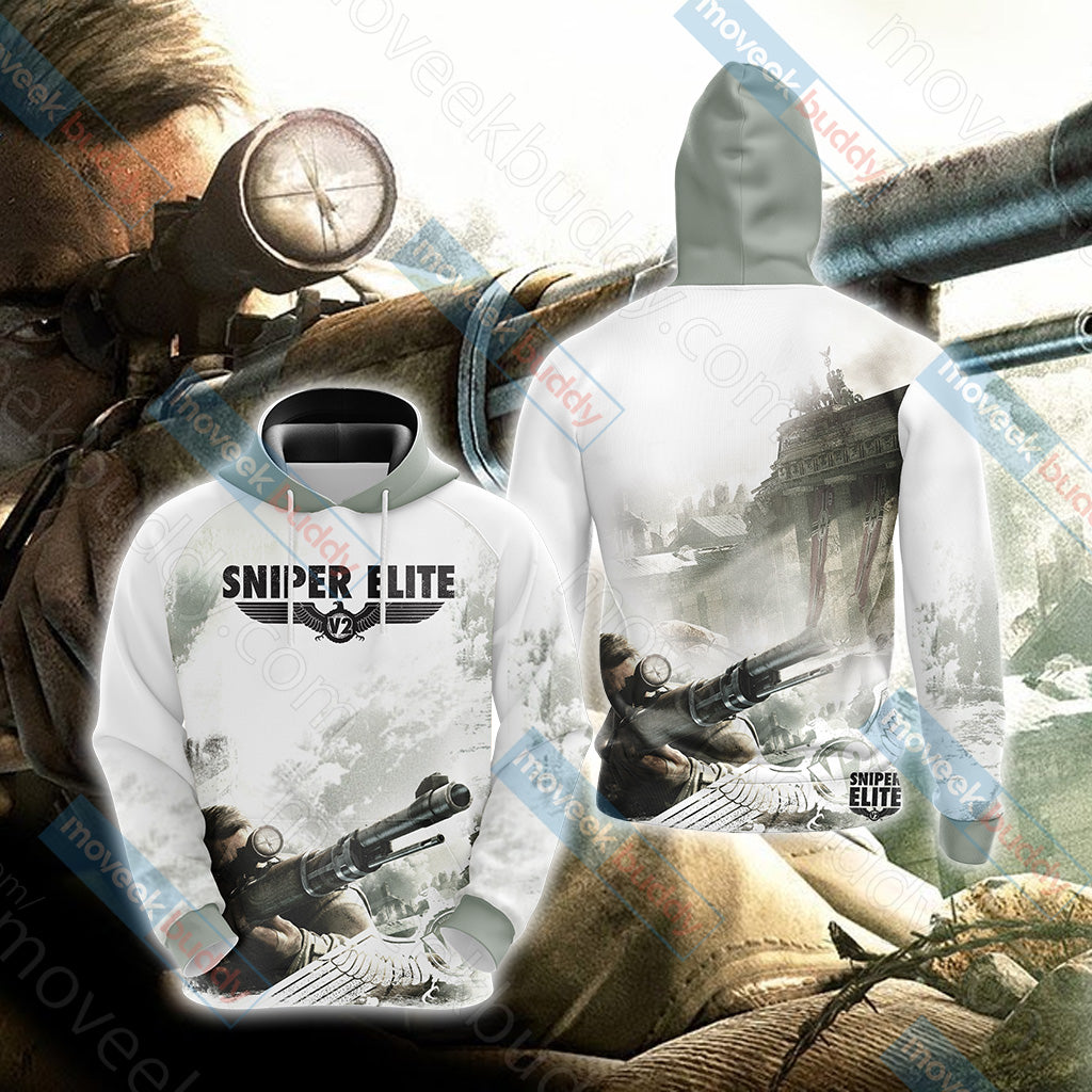Sniper Elite V2 Unisex 3D T-shirt Hoodie