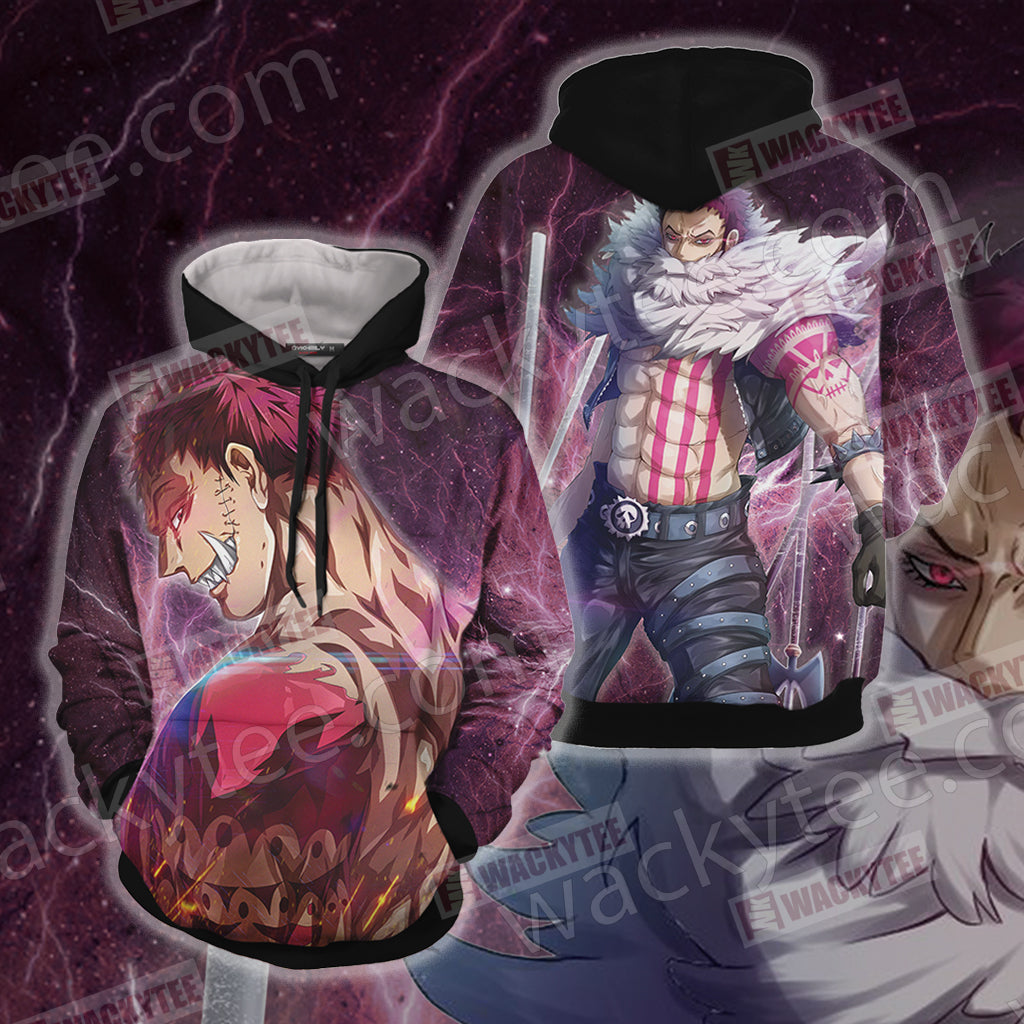 One Piece Charlotte Katakuri Unisex 3D T-shirt Hoodie