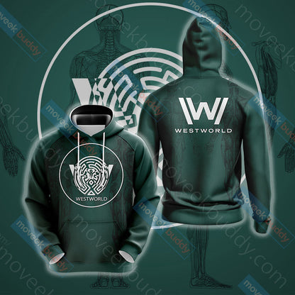Westworld (TV series) - Maze symbol Unisex 3D T-shirt Hoodie