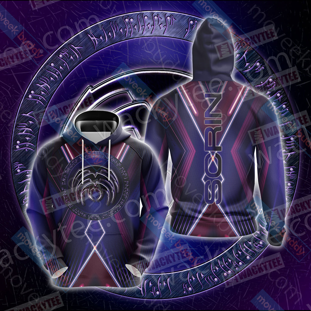 Command & Conquer - Scrin Unisex 3D T-shirt Hoodie