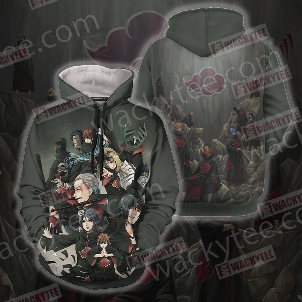 Naruto Akatsuki 3D T-shirt Hoodie