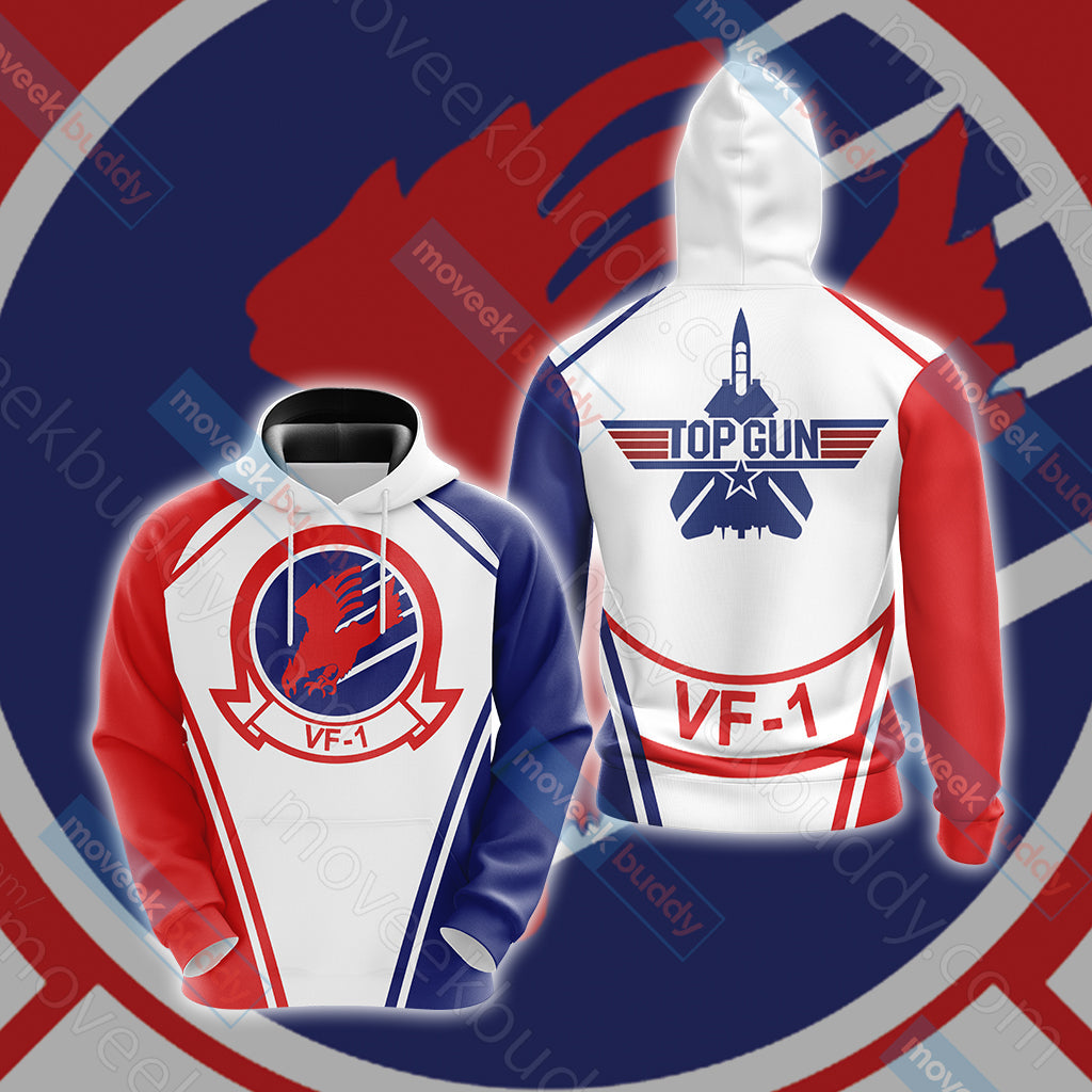 Top Gun VF-1 Unisex 3D T-shirt Hoodie