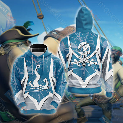Sea of Thieves Unisex 3D T-shirt Hoodie