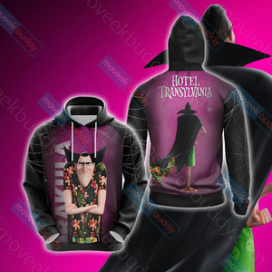 Hotel Transylvania - Dracula Unisex 3D T-shirt Hoodie S 