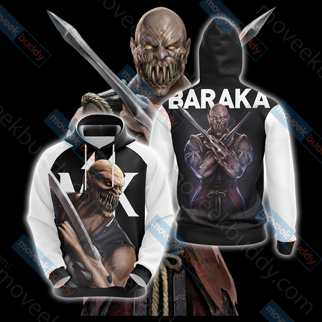 Mortal Kombat Baraka New Unisex 3D T-shirt Hoodie