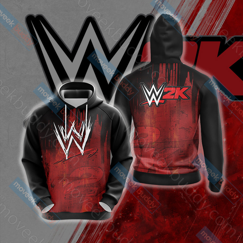 WWE 2K Unisex 3D T-shirt Hoodie