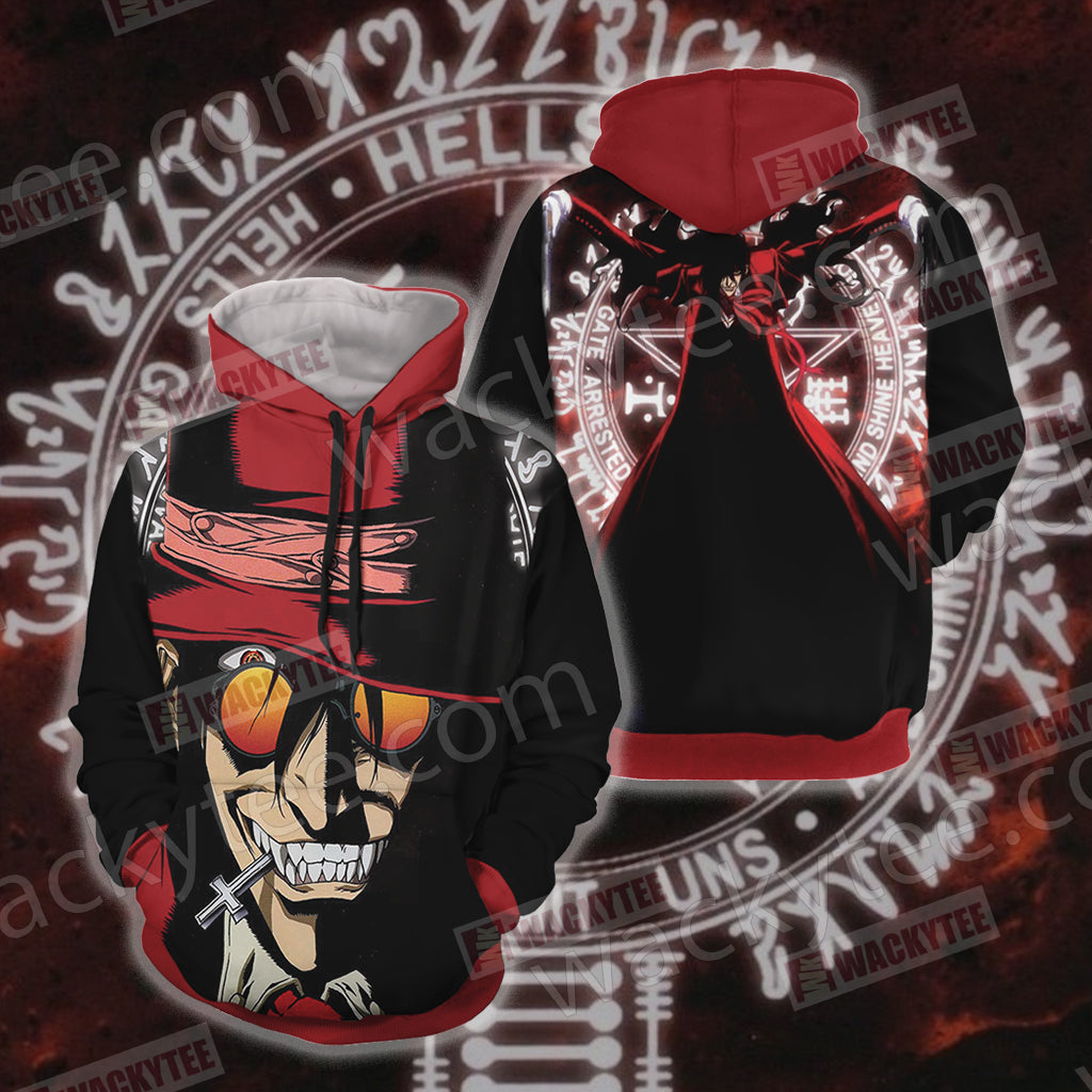 Hellsing Alucard Unisex 3D T-shirt Hoodie