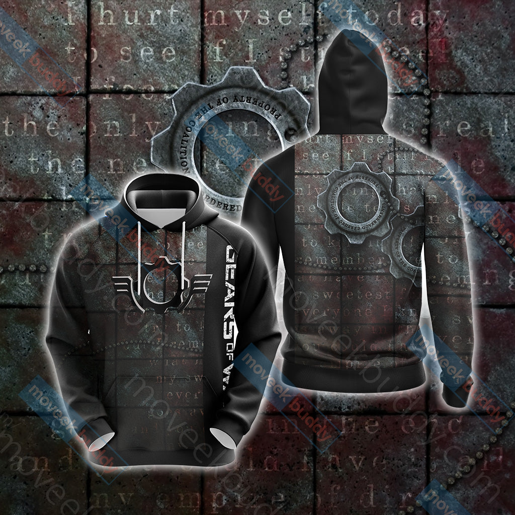 Gears of War New Unisex 3D T-shirt Hoodie