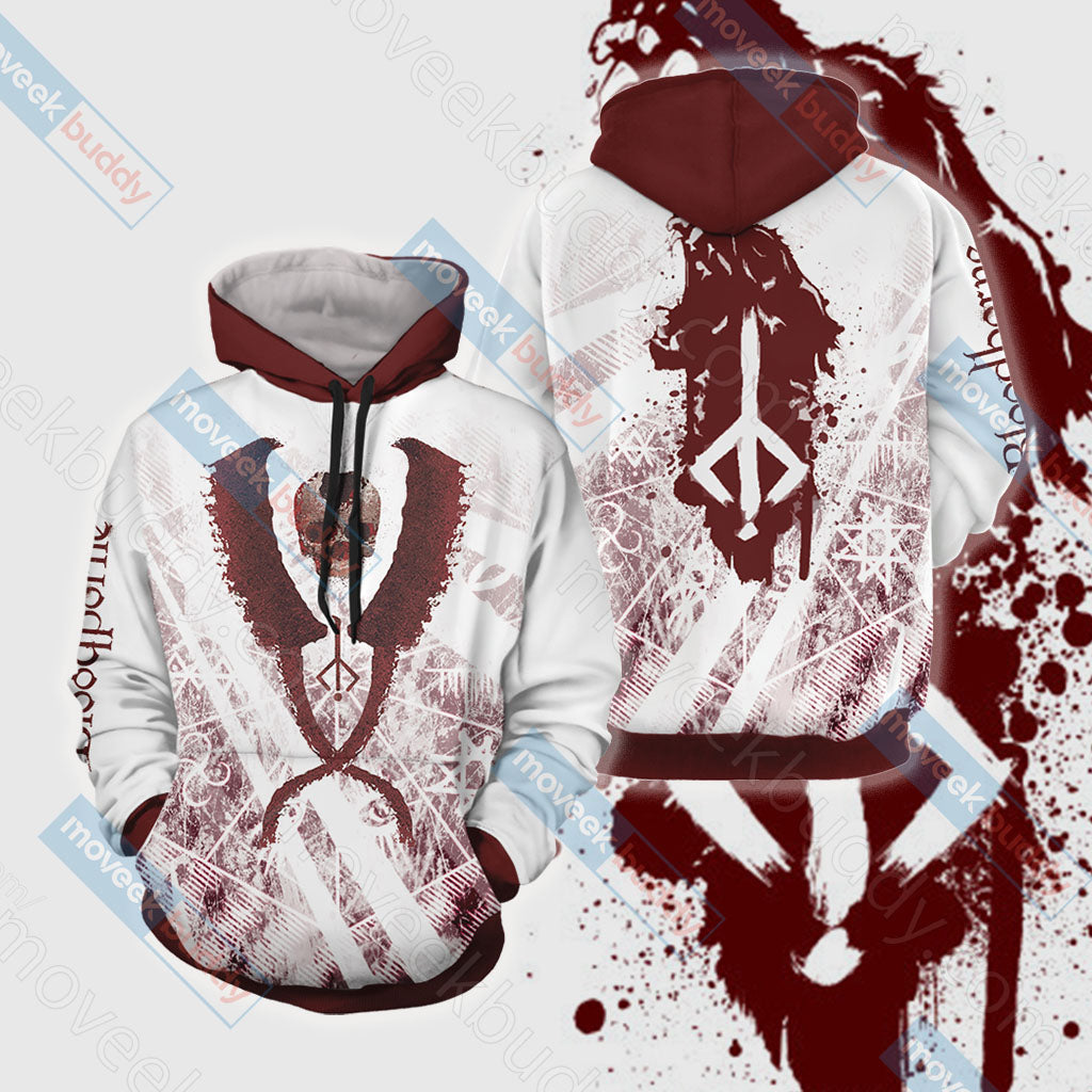 Bloodborne - Hunter's Mark Unisex 3D T-shirt Hoodie